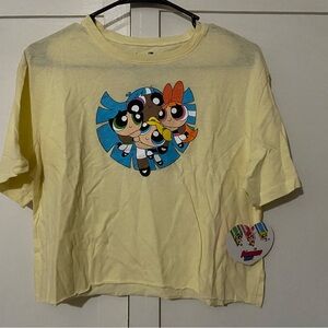 Powerpuff Girls Light Yellow Kids T-Shirt